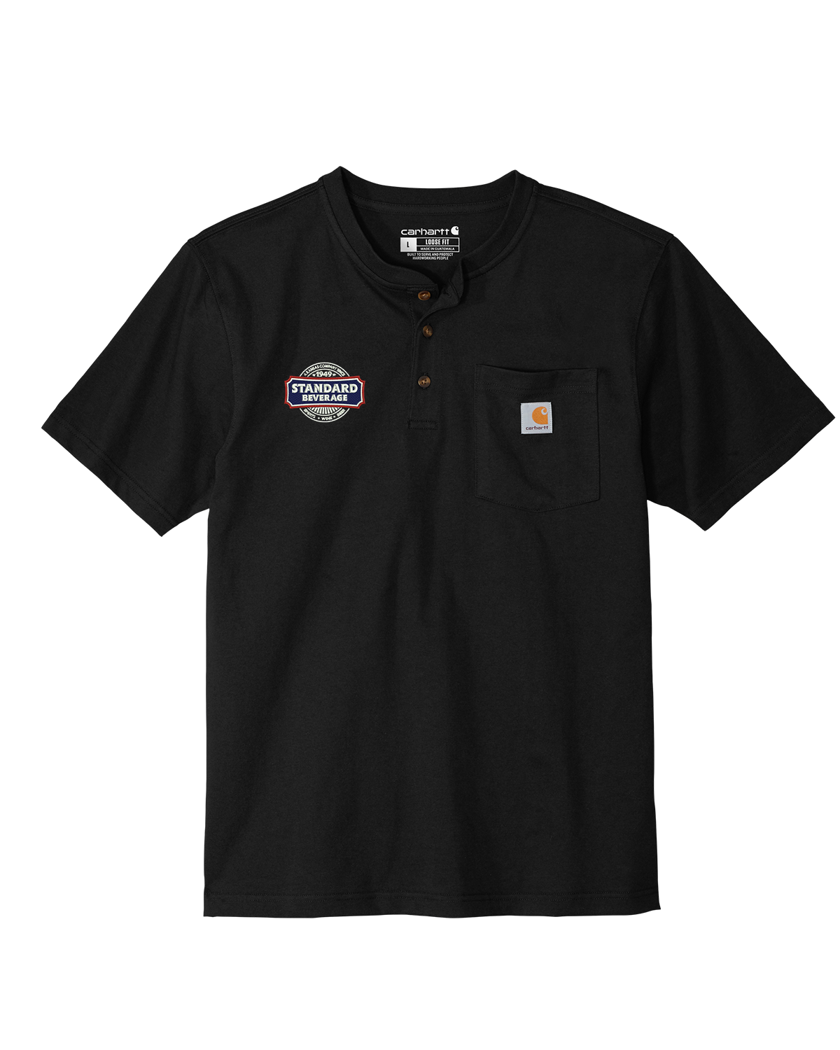 Carhartt Short Sleeve Henley T-Shirt