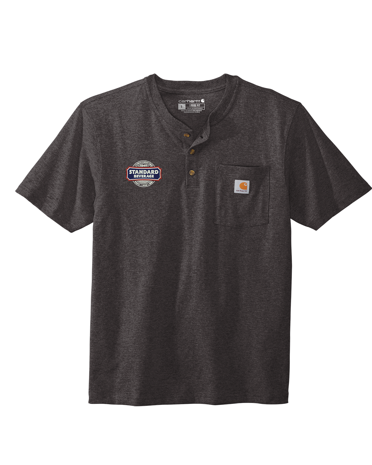 Carhartt Short Sleeve Henley T-Shirt