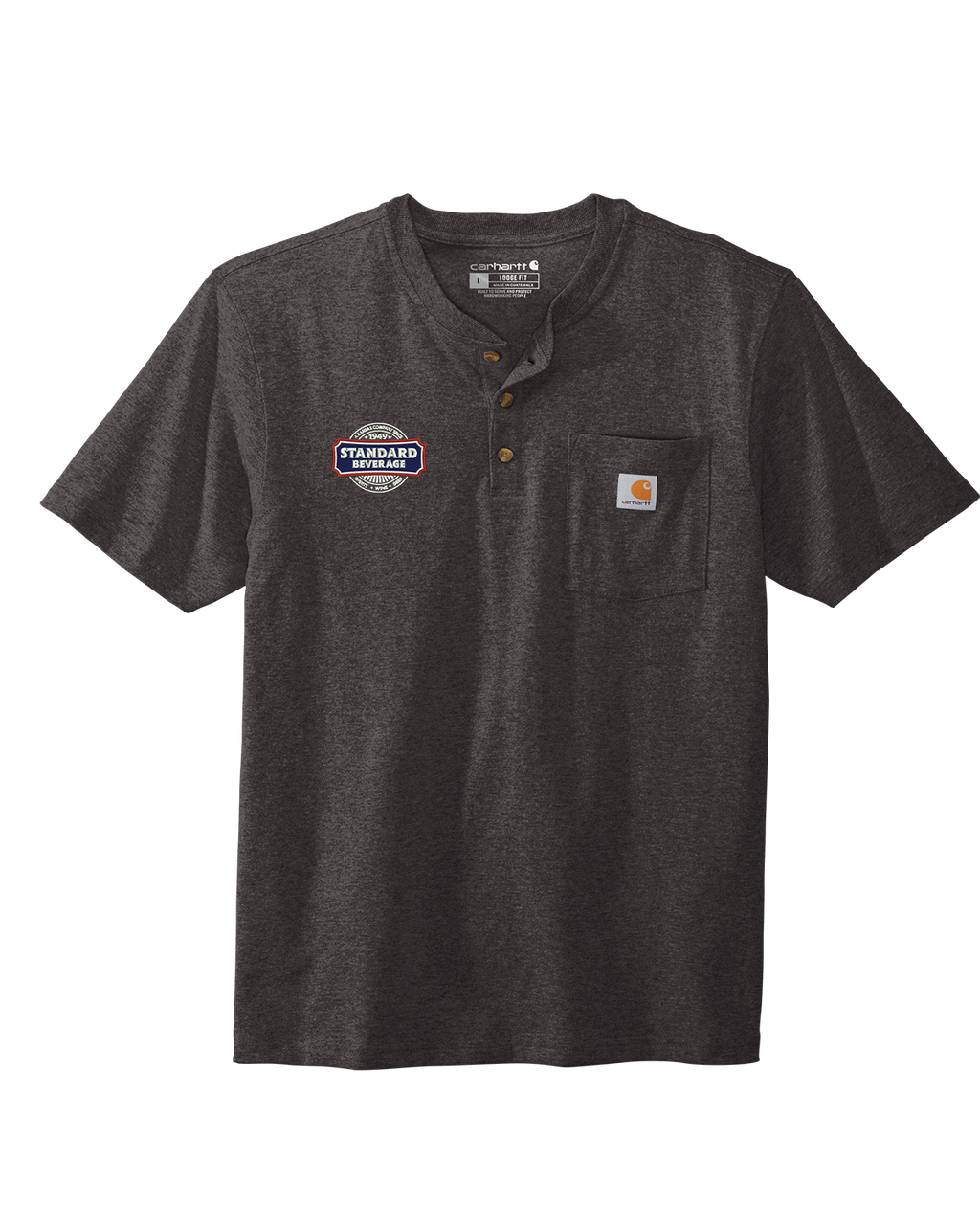 Carhartt Short Sleeve Henley T-Shirt