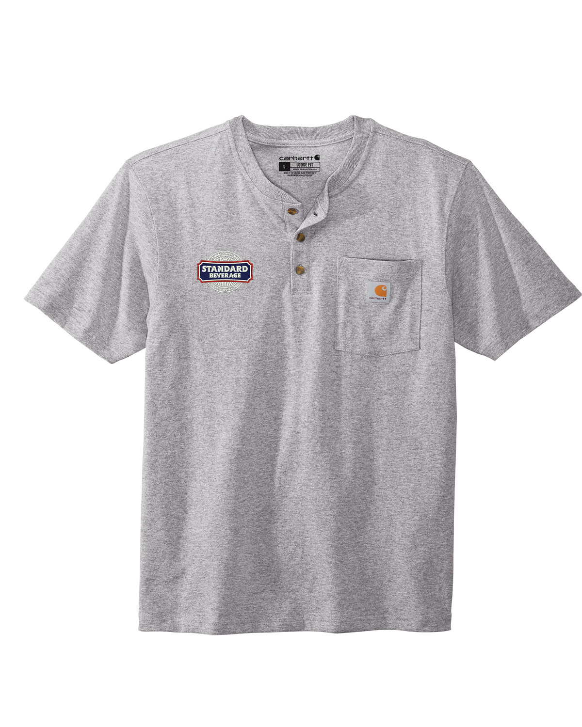 Carhartt Short Sleeve Henley T-Shirt