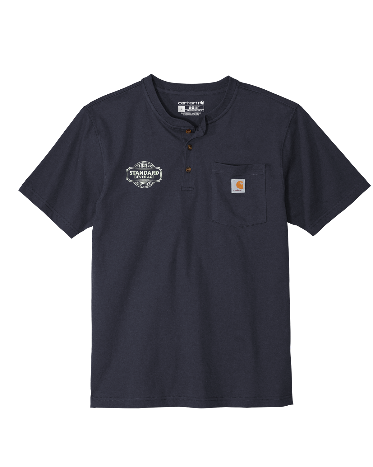 Carhartt Short Sleeve Henley T-Shirt