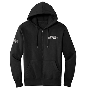 District® Perfect Weight® Fleece Full-Zip Hoodie - Make the Impact