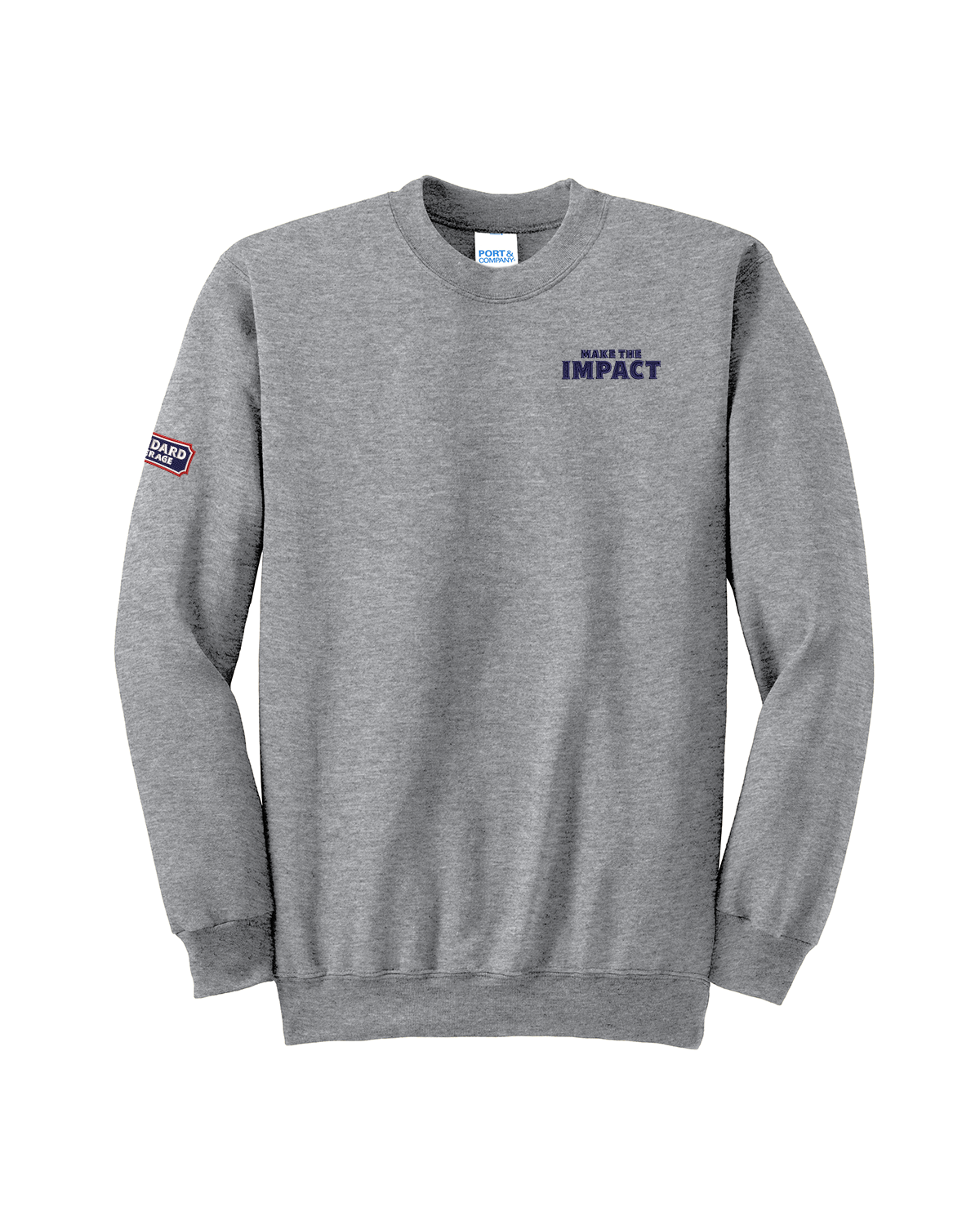 Port & Company® Essential Fleece Crewneck Sweatshirt  - Make the Impact