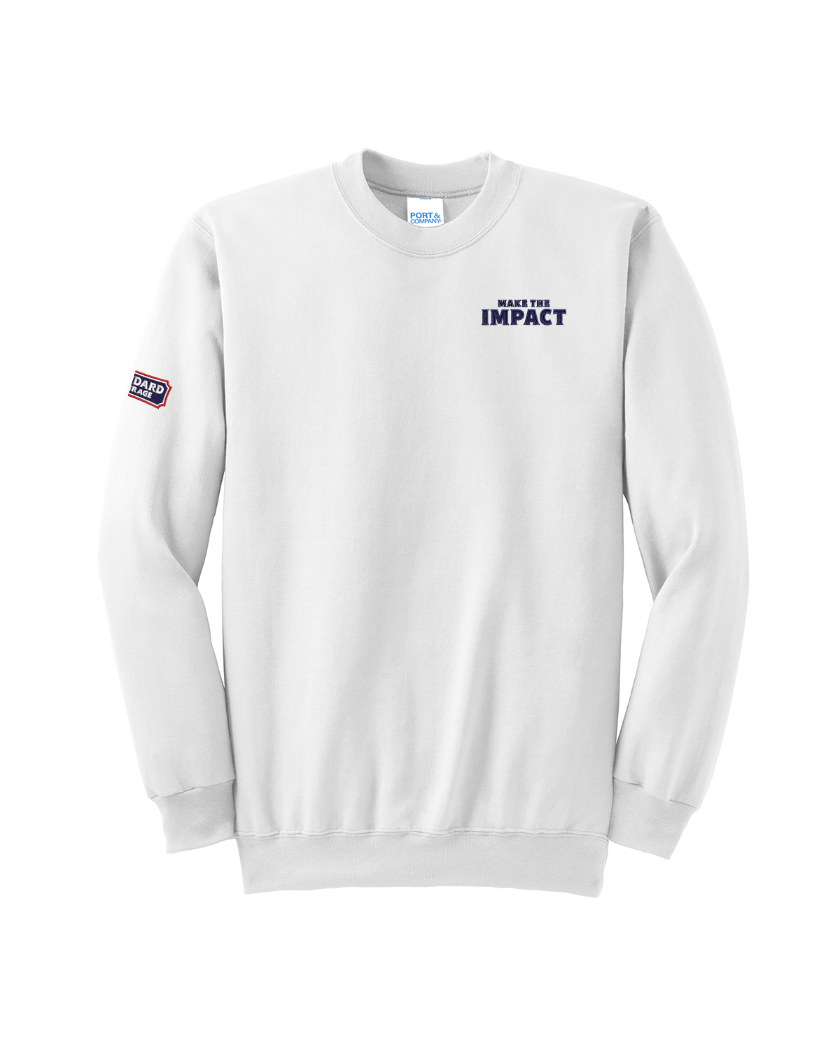 Port & Company® Essential Fleece Crewneck Sweatshirt  - Make the Impact