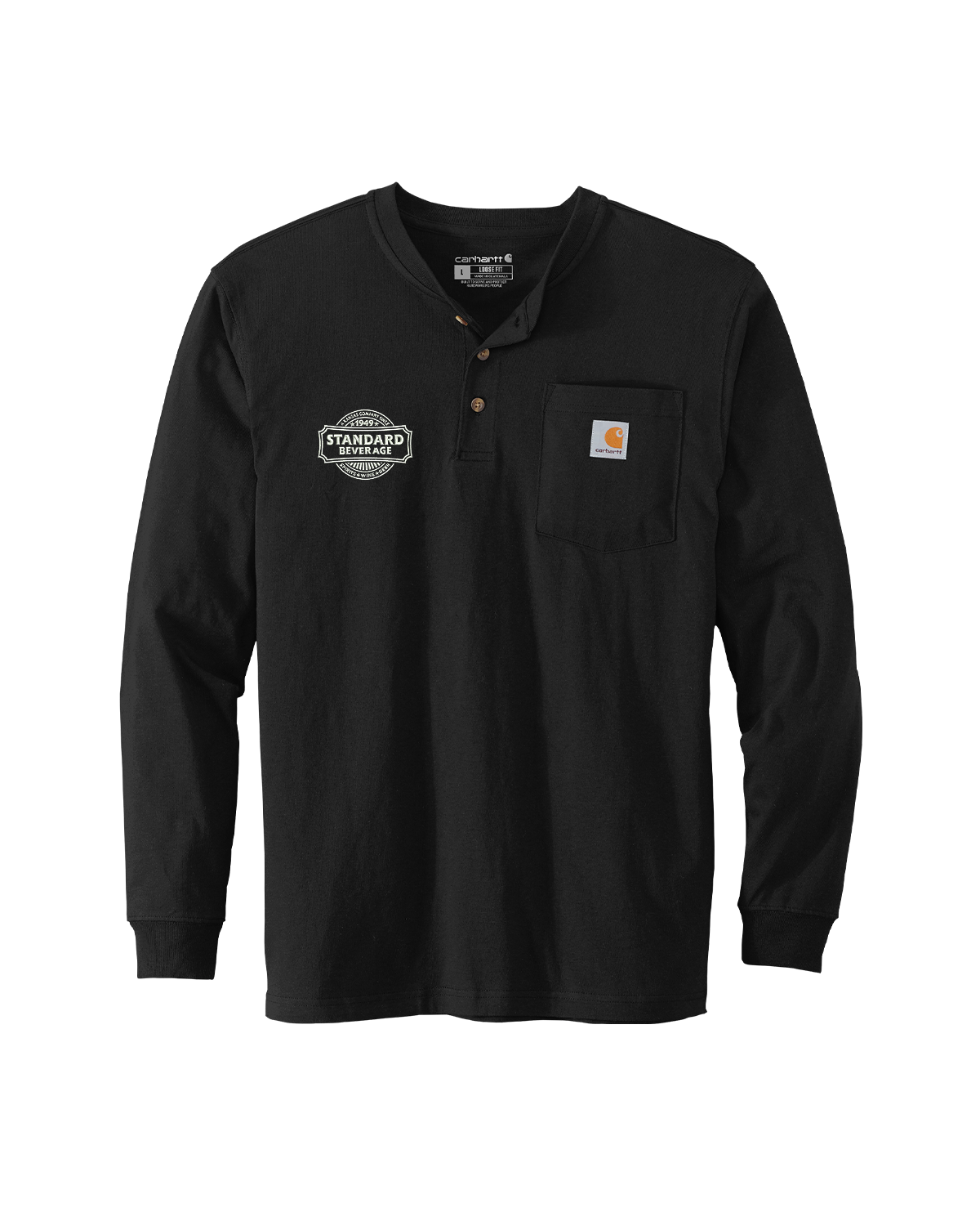 Carhartt® Long Sleeve Henley T-Shirt