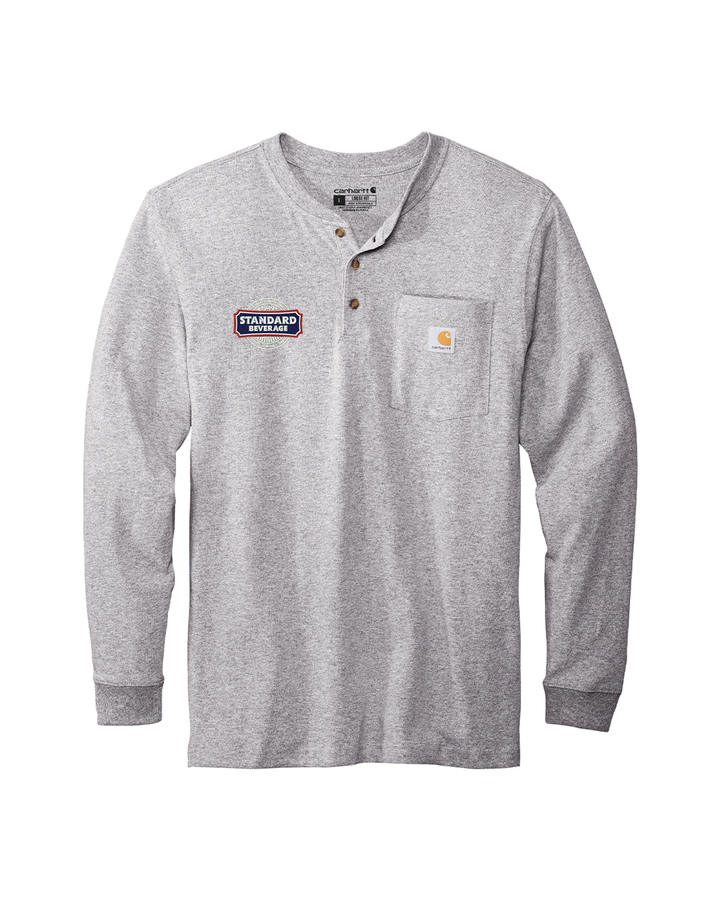 Carhartt® Long Sleeve Henley T-Shirt