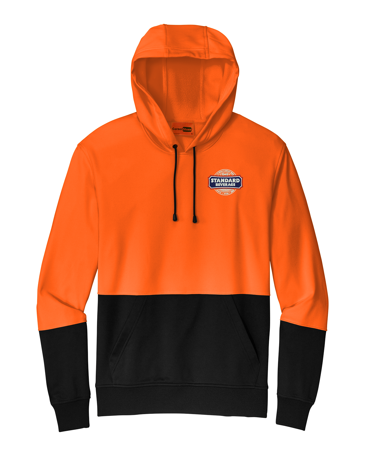 CornerStone® Enhanced Visibility Fleece Pullover Hoodie