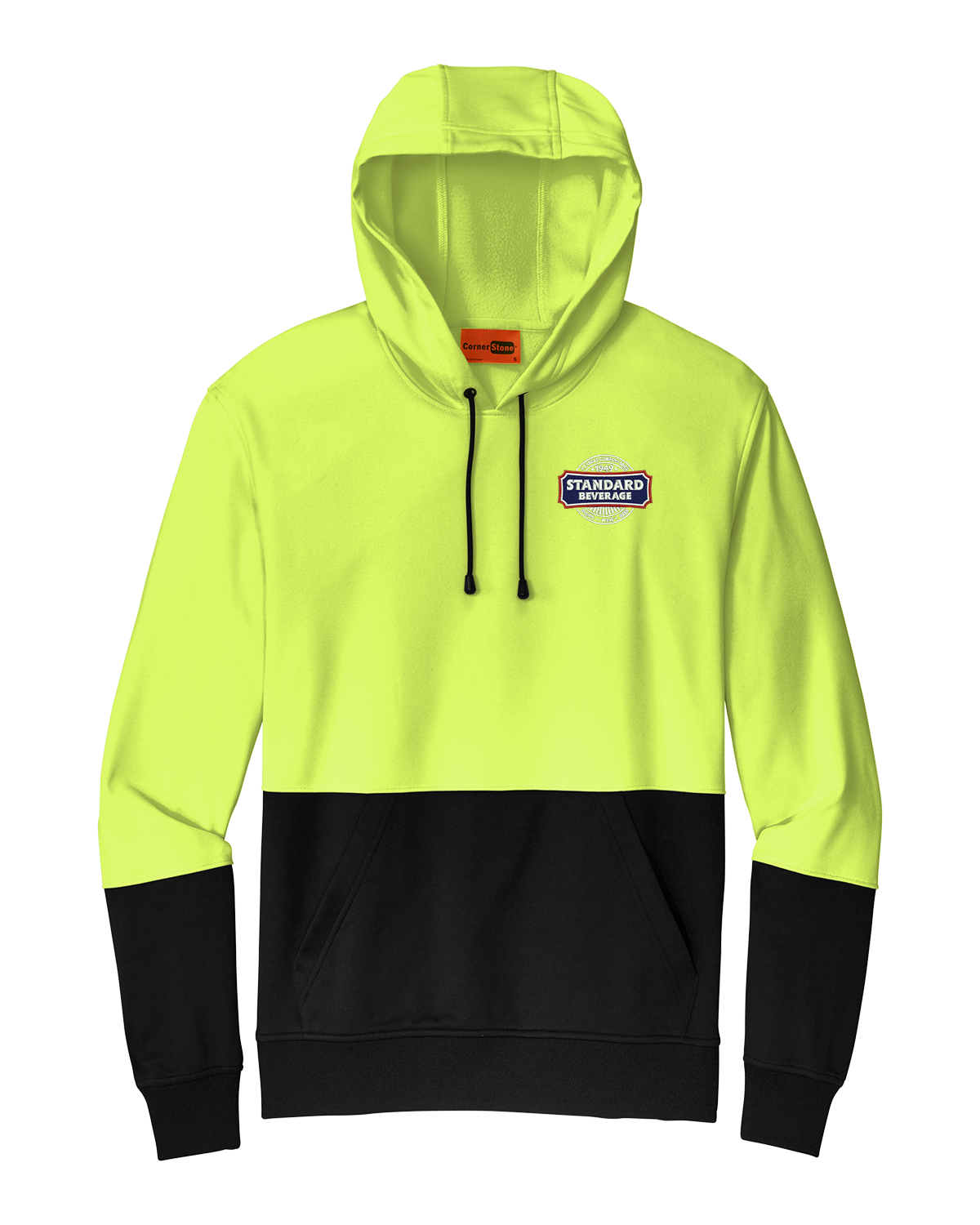 CornerStone® Enhanced Visibility Fleece Pullover Hoodie