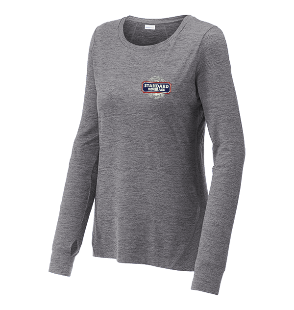 Sport-Tek® Ladies Exchange 1.5 Long Sleeve Crew