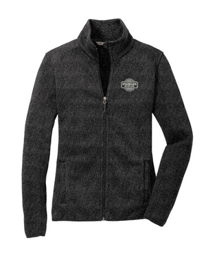 Port Authority® Ladies Sweater Fleece Jacket