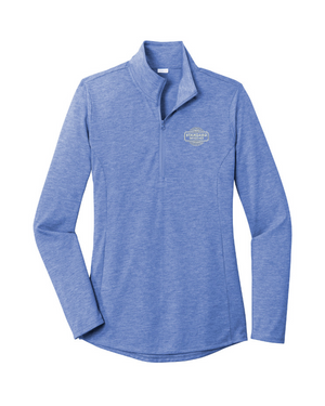 Sport-Tek ® Ladies PosiCharge ® Tri-Blend Wicking 1/4-Zip Pullover