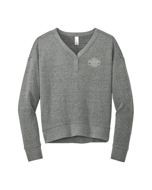 District® Women’s Perfect Tri® Fleece V-Neck Sweatshirt