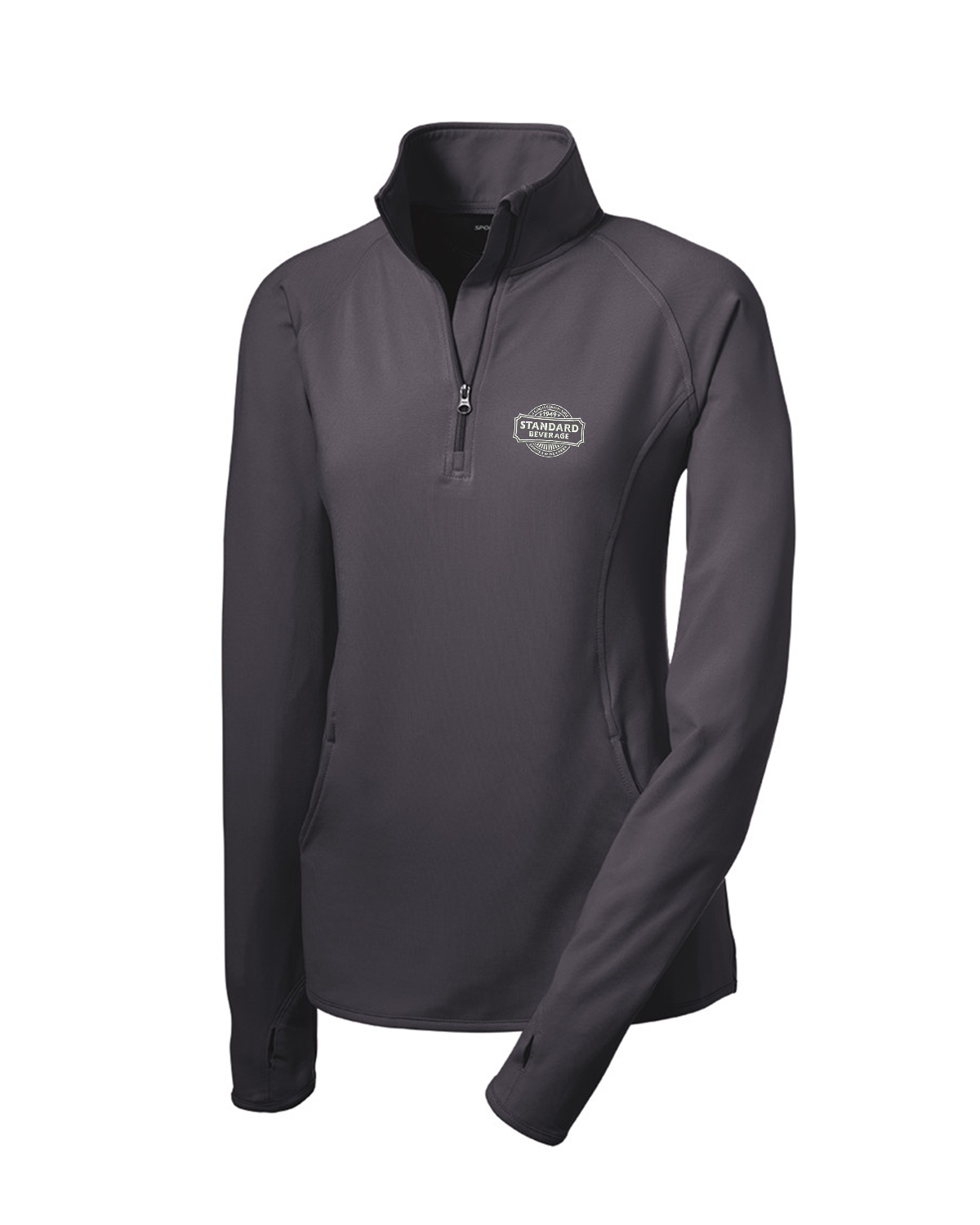 Sport-Tek® Ladies Sport-Wick® Stretch 1/2-Zip Pullover