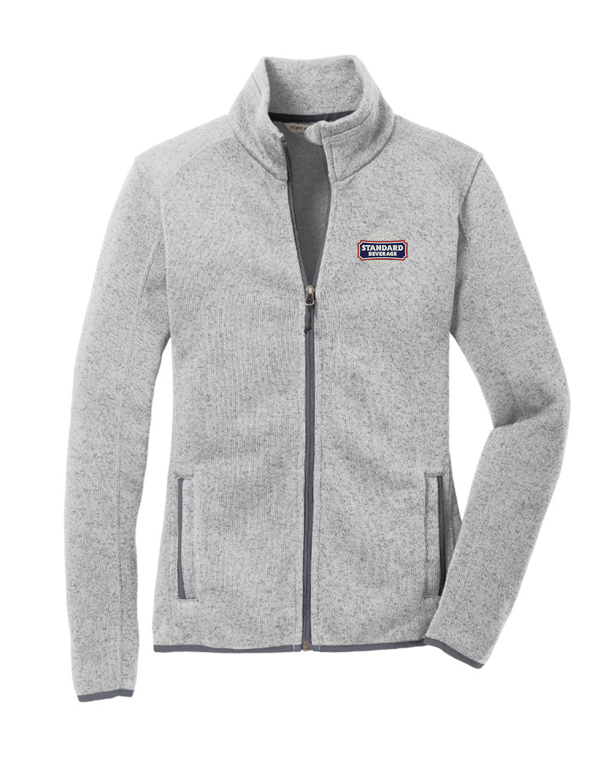 Port Authority® Ladies Sweater Fleece Jacket